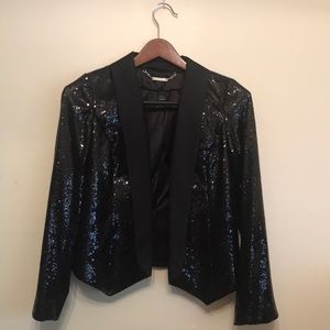 White Black Market Tuxedo Jacket